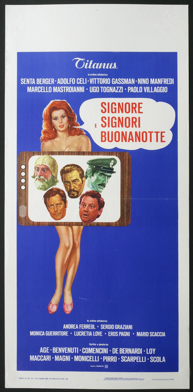 시그노르 &amp; 시그노리 (Signore &amp; Signori, The Birds, the Bees and the Italians , 1966) 1.jpg