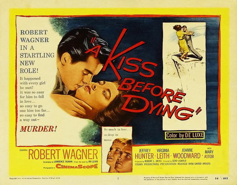 죽음 전의 키스 (비애  悲哀 A Kiss Before Dying , 1956) 3.jpg