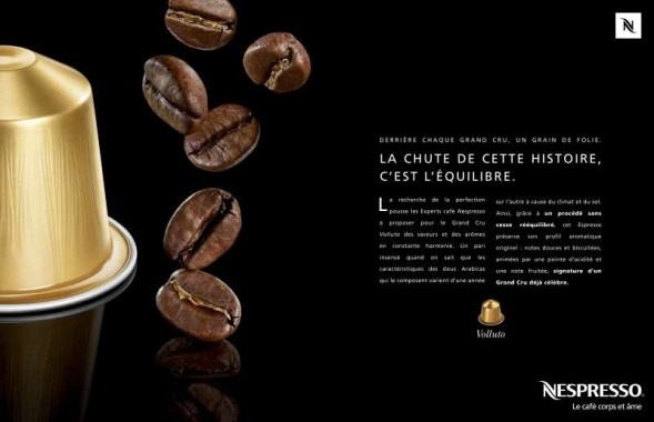 Agence : Lowe Stratéus, France, pour Nespresso (2013)